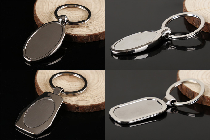 oval keychain